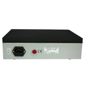 Black anodized heating surface of Premiere XH-2002 for paraffin sections