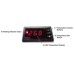 The versatile thermostat allows samples to be maintained at a constant moderate temperature, from room temperature to 75C.