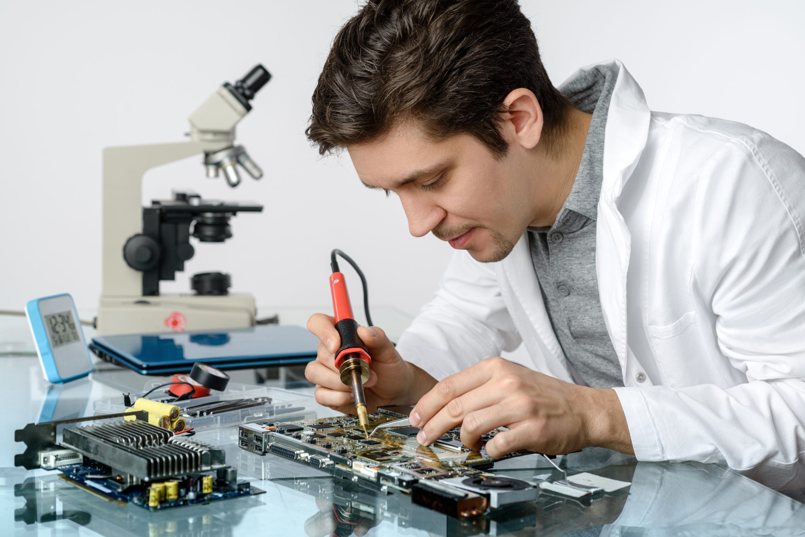Onsite microscope service