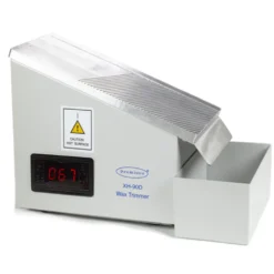 Premiere XH-90D digital wax trimmer for histology cassette paraffin removal with 9x5 inch grooved surface.